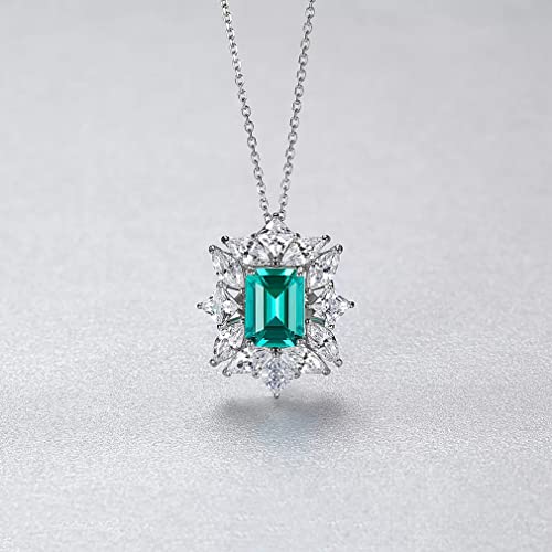 Colliers de pendentif en pierre pour femmes le cadeau de mariage idéal en argent 925
