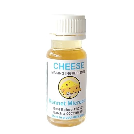 Présure Microbienne 10 ML Coagulant Végétarien pour Fromage