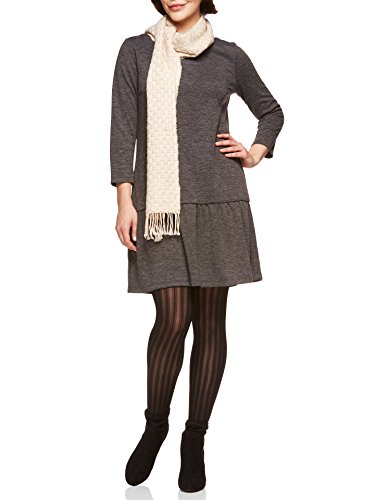 Berkshire The Easy On! Vertical Stripe Plus Size Tights, Black, 1x-2x