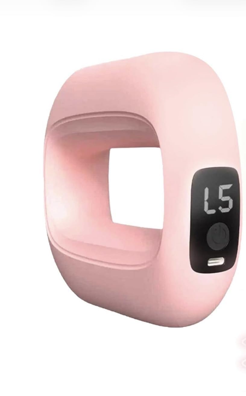 Electric Fascia Massage Ring,5 Vibration Level, Full Body Pain Relief for Neck, Back, Waist, Legs, Feet, Type-C Charging, 25W, 484g