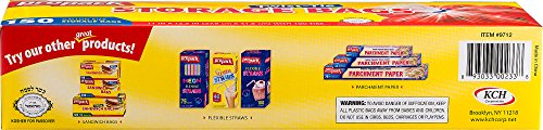 ProPack Disposable Plastic Storage Bags with Original Twist Tie, 1 Gallon Size, 900 Bags, Great for Home, Office, Vacation, Traveling, Sandwich, Fruits, Nuts, Cake, Cookies, Or Any Snacks (6 Packs) - Thumbnail 4