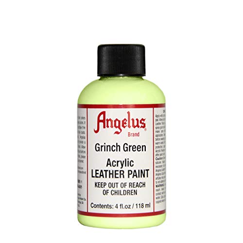 Angelus Leather Paint 4 Oz Grinch Green