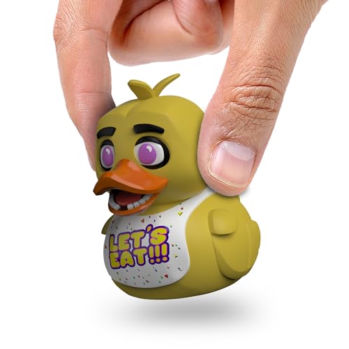 TUBBZ Mini: Five Nights at Freddy's - Chica Cosplaying Rubber Duck Vinyl Figure