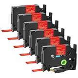 GREENCYCLE Compatible for Brother P-Touch Satin Ribbon Label Tape TZe-RW34 Fabric 12mm 0.47