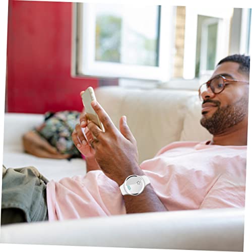 Garneck Pulseira Relógio Ao Ar Livre Pulseira Branca Portátil 1 Peça