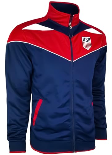 Icon Sports Officially Licensed Boy'S U.S. Soccer Full Zip Track Jacket thumb #4