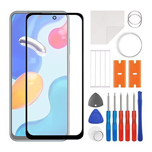 Repuesto de cristal exterior Redmi Note 11S lente pantalla frontal OCA