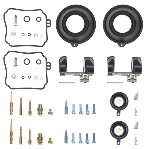 Réparer Carburateur Fuite XVS 650 Pack Réfection Joint Membrane Flotteur Moto
