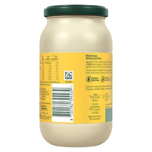 Calvé Maionese Classica, Vase 450 ml, die Nr. 1 in Italien*