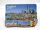 Frankfürt Römer Paulskirche Premium Magnet Holz Souvenir Germany (93)