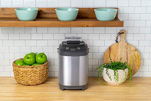 Oster Bread Maker with ExpressBake and 12 Preset Functions Including Gluten Free, 2 Pound Capacity, Stainless Steel & Black by Oster - Image 6
