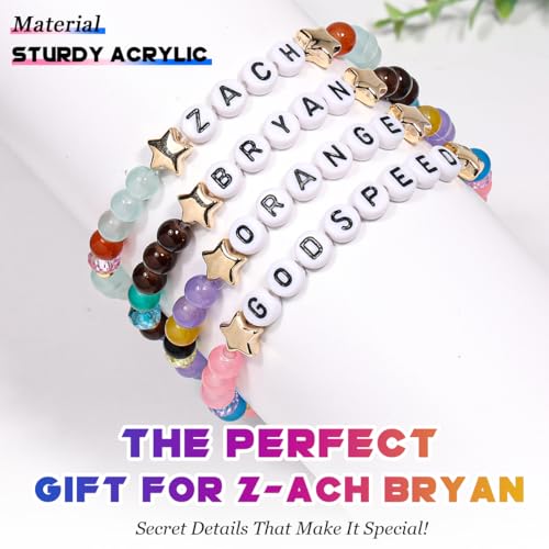 AICase for Zach Merch Gifts Inspired Bracelets 4 Pcs Stackable by AICase - Used condition - Image 8