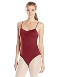 Danskin Damen Leotard mit Gitterrücken, Camisole, merlot, Large