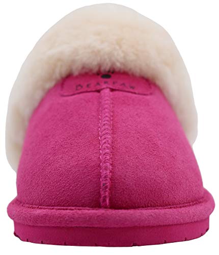 Image of BEARPAW Women's Loki Slip-On Slippers | Suede Upper | Comfortable Indoor & Outdoor Shoes for Women | Multiple Sizes & Colors
