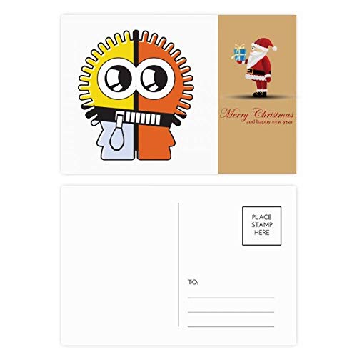 Cartes postales Alien Père Noël Univers de qualité supérieure avec impression tricolore précise