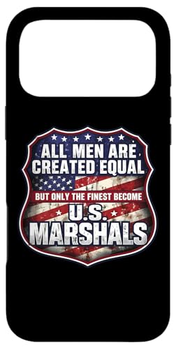 Men Were Created Equal Only The Finest Become USA Marshals �X�}�z�P�[�X iPhone 17 Pro Max �p