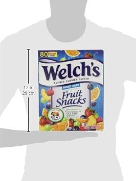 Lunchbox Perfect Welch's Mixed Fruit Snacks (0.9 oz., 66 pk.)fds
