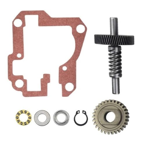 EasyByMall W11086780 - Engranaje helicoidal de repuesto para batidoras de soporte, montaje de engranaje de metal para mezcla de precisión y funcionamiento suave