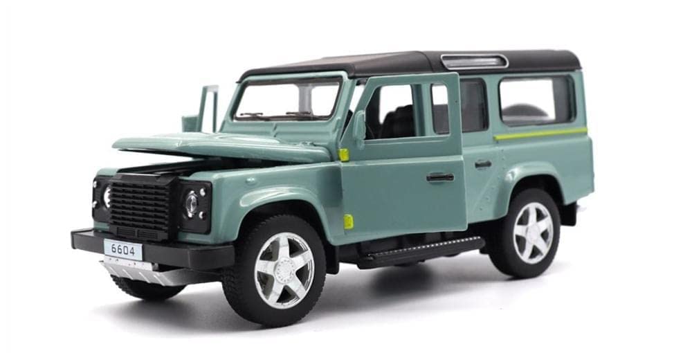 Image of Alloy Car Model Diecasts Metal Toy with Sound /Light /Pull-Back Off-Road Vehicles Car Model Collection Kids Toys Gift Multicolor Pack of 1 (1:32 Land Rover)
