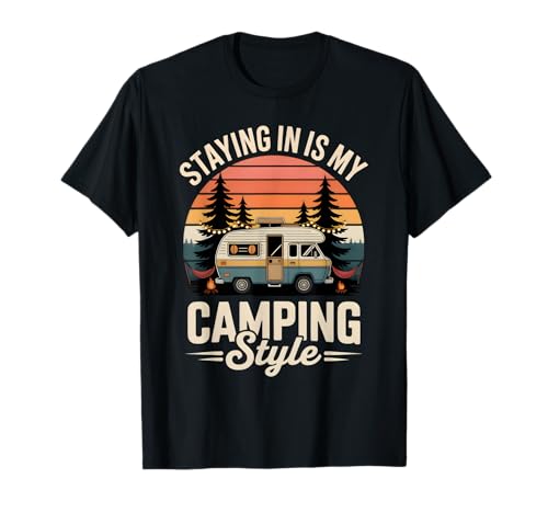 Lovers Camping Humour Design T-Shirt