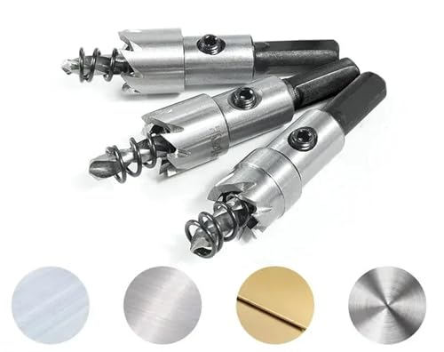 Kit de Brocas para Cortar Agujeros 6 Piezas 12-80mm HSS miniatura 2