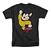 Mighty Mouse Men's Classic Hero T-shirt Black