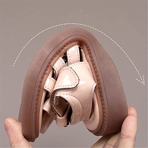 Toddler 𝐟Lats Girls Sandals Bow Design Princess Shoes Dress Flat Shoes Toddler/Little Child/Big Kids Slippers Size 64