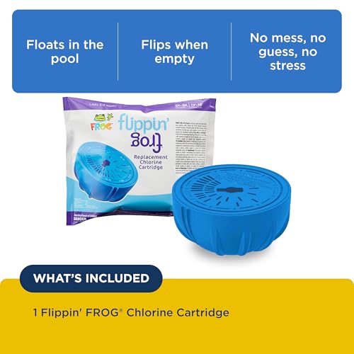 Image of Flippin' FROG Replacement Chlorine Cartridges, 1 Pack
