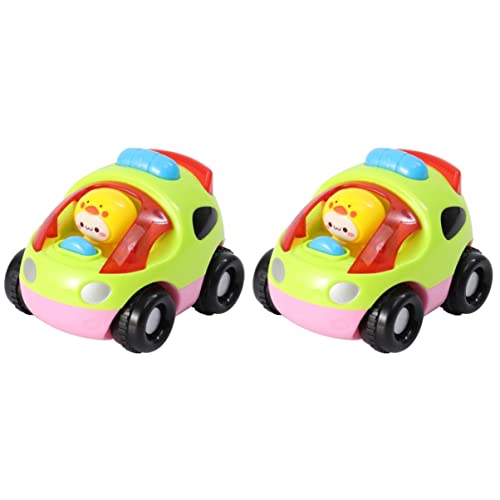 TOYANDONA Lekset För Barn Trägunga Vuxen of 2 Mini Pull Back Pull Back Friktionsbilar Pull Back Modell Barn Fordon Leksaker Bilar Leksak Liten Leksaker För Barn Leksak För Barn