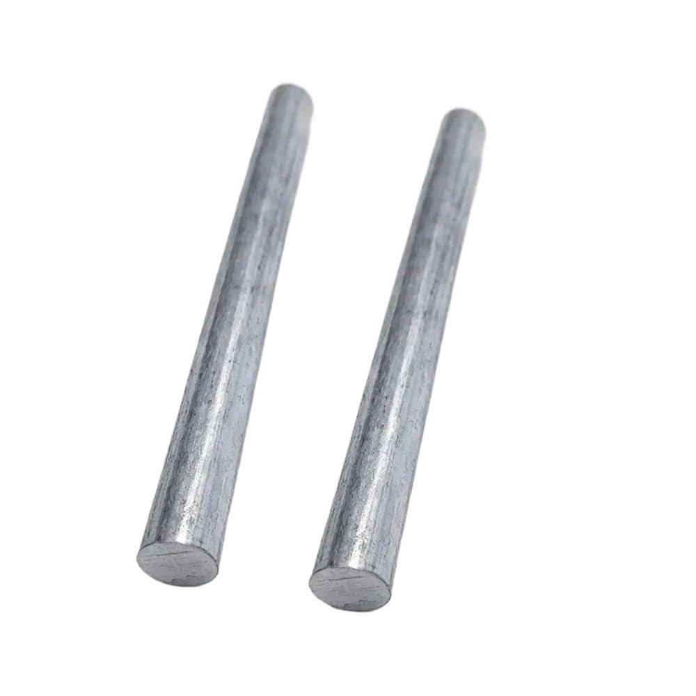 Barre ronde solide en zinc de 300 mm de long, diamètre 10-20 mm, anode en zinc haute pureté for expériences, 1 pièce(18mm)