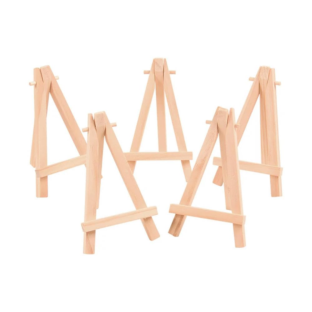 Lot de 100 Mini chevalets en Bois pour Table de Mariage, Porte-Cartes de Place, chevalets d'affichage pour Carte de Place en Bois pour décoration de Table de Mariage