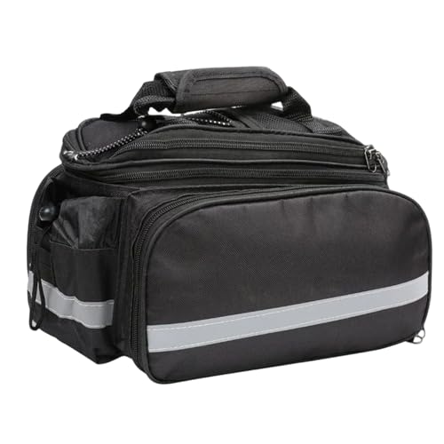 Sac de panier étanche pour vélo avec housse de pluie et grande capacité Oxford de rangement arrière