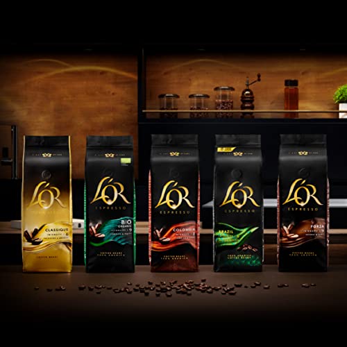 L'OR Espresso Colombia Café en Grano Natural 100% Arábica - Intensidad 8 | 500g