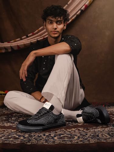 Image of Bacca Bucci Men Rangreza Sneakers for Indian Festive and Ethnic Wear