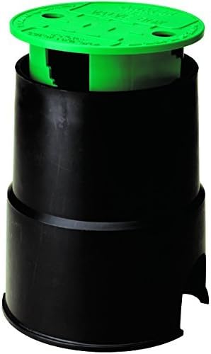Underhill Sprinkler Valve Round Box Lid, VersaLid 6” to 7” Universal, Cover for Automatic Irrigation System, Lawn, Yard, Outside, Green, VL-6
