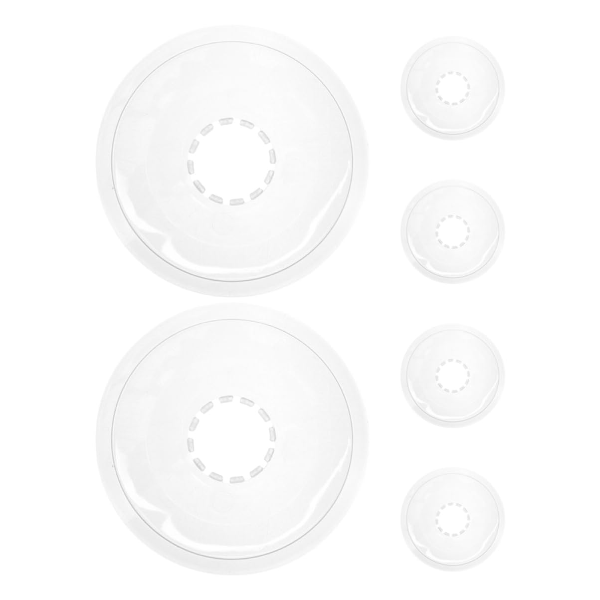 Sosoport 6pcs Bicycle Flywheel Guard Set Plastic Sprocket Protector for Mountain and Road Bikes Waterproof and Chain Guard for Bike Protection