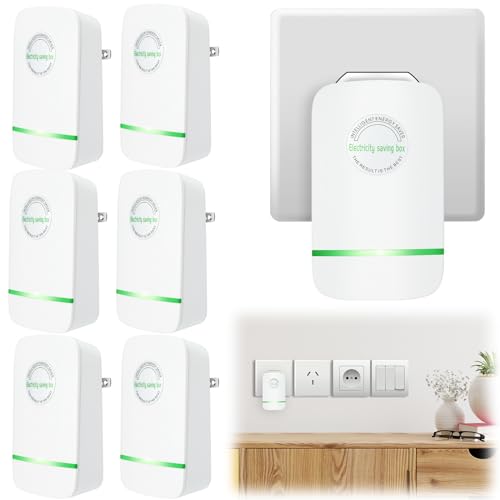 Copkim Stop Watt Energy Saving Device Electricity Saving Box Power Saver Efficiency Energy Saver Device for Home Office Market Electric Machine US Plug 90V-250V 30KW(6 Pcs) -  LIA-Copkim-327