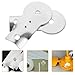 OUNONA 2pcs Hanging Fan Mount Gasket Kit Ceiling Fan Tool Easy Installation Accessory for Models Support and Seamless Design for Home Decor
