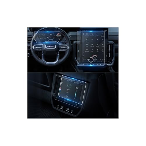 Protecteur d'écran GMC Yukon 2025 verre trempé brillant pour voyages en famille