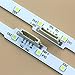 GuuYebe BN96-45954A UN43NU7100F UN43RU7100F LED Backlight Strips for 43'' TV UE43NU7100 UE43NU7120 UE43NU7170 HG43AJ690U UA43NU7090K bn96 45954a UN43RU7200F UN43NU710DF 2 Pieces