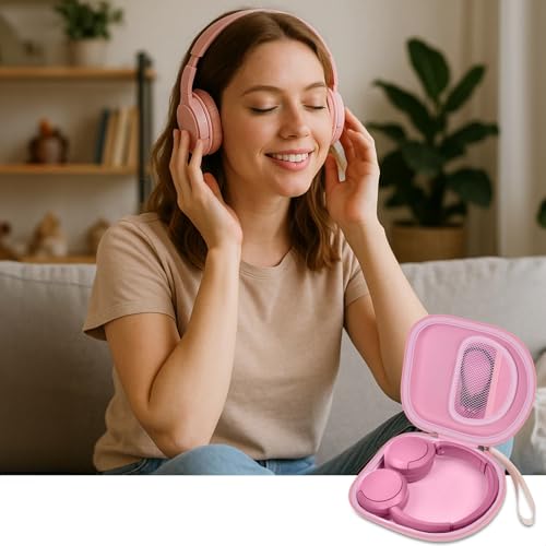 Protective Hard Shell Headphone Case for Sony WH-CH520/ WH-1000XM4, for JBL Tune 720BT/510BT, Shockproof Travel Storage Bag with Mesh Pocket, Earbud Carrying Pouch for Gym, Office, Commute (Box Only) by casmilee - Used condition - Image 9