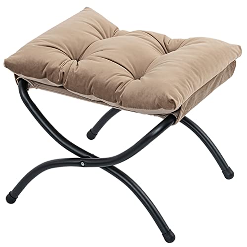 Tabouret repose-pieds pliant coton antidérapant de chambre à coucher
