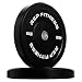 Rep Bumper Plates for Strength and Conditioning Workouts and Weightlifting 45 lb Pair