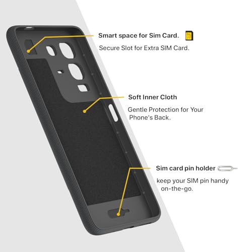Image of Outlouders Back Cover for Infinix Note 50x 5G | Full Camera Protection | TPU Soft Flexible Shockproof Bumper Case (Grey)