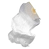 Abmessung: Gesamtlänge: 180 cm; Lüfterbreite: 90 cm; Griffbreite: 58 cm.