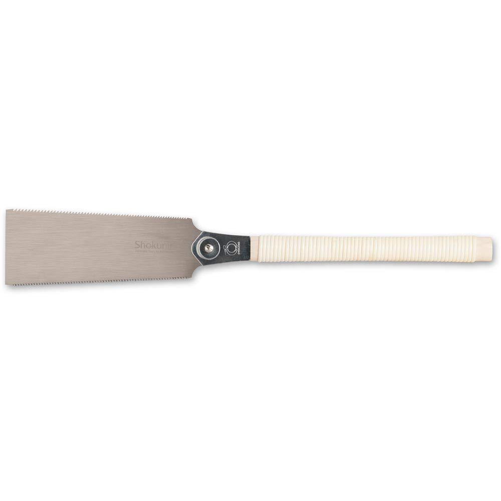 Tools From Japan Black Shokunin Japanese Ryoba Double-Edged Saw - 210Mm