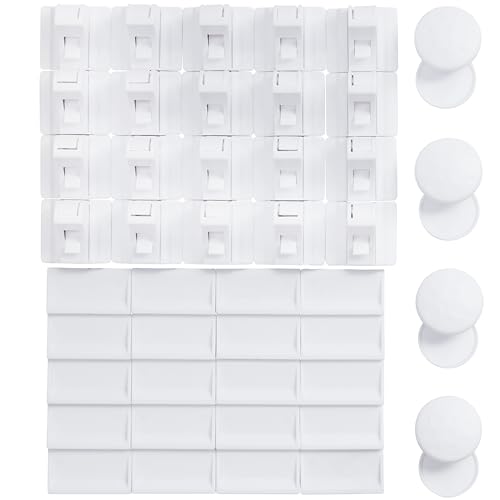 MATANA 20 Pack Magnetic Cabinet Locks Baby Proofing (20 Locks + 4 Keys) Adhesive Easy Installation, No Drilling Child Proof Cabinet Locks Magnetic Drawer Locks by MATANA - Image 9