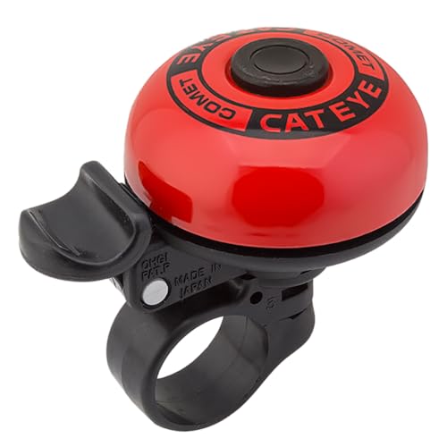 CATEYE Fahrradklingel PB-200 Comet Bell, Rot, One Size, FA003527912