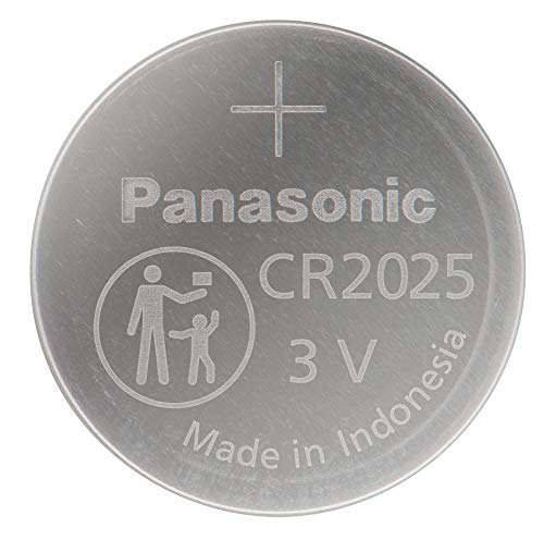 Panasonic Cr2025 3.0 Volt Long Lasting Lithium Coin Cell Batteries In Child Resistant, Standards Based Packaging, 4 Pack #TOP7
