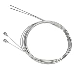 Bicycle Stainless Steel Inner Shift Brake Cable MTB Road Bike Shifting Zinc Coat Inside Line 2000mm Shifter Derailleur(Stainless R Brake 2)
